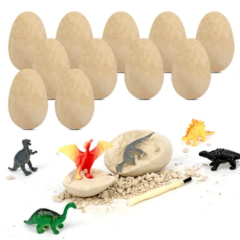 1 шт. Игрушки для мини-динозавров Яйцо Научные Игрушки для добычи полезных ископаемых Модель динозавра Тираннозавра Мир Археологии Для детей Подарки Образование