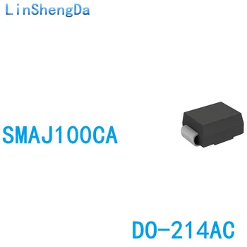 10ШТ SMAJ100CA P6SMAJ100CA Двунаправленные телевизоры с диодным чипом подавления переходных процессов DO-214AC