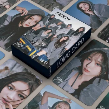 55шт Kpop NMIXX LOMO Card Новый Альбом Breaker Lomo Cards Fe3O4: РАЗБЕЙТЕ Фотокарточки LILY JIWOO Для поклонников фотопечати Коллекция Подарков