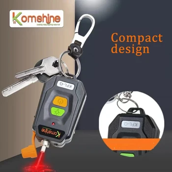 Komshine KFL-Q Визуальный локатор неисправностей 30 МВт Тестер оптического кабеля Проверка обрыва оптического волокна 5-25 км VFL Красный свет