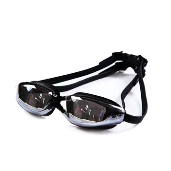 MAXJULI Профессиональные Противотуманные Плавательные Очки С Покрытием Для Плавания Мужские Gafas Natacion Armacao De Oculos De Grau Masculino 9011A
