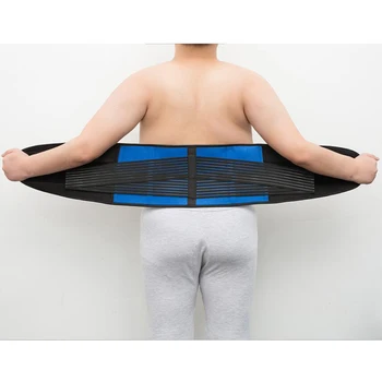 Большой размер 5XL 6XL Бандаж для поддержки поясницы Мужской корректор осанки для спины Женский пояс для поддержки талии Предотвращает сутулость спины