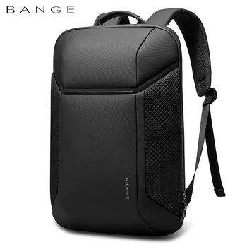 Деловой рюкзак 2023 BANGE, мужские роскошные водонепроницаемые школьные рюкзаки для ноутбуков, дорожная сумка с USB-зарядкой, эстетичный дизайн рюкзака