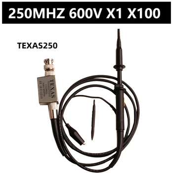 Зонд Цифрового осциллографа 60 МГц 80 МГц 100 МГц 200 МГц 250 МГц 500 МГц Sonda Hantek X1 X10 X100 Ford Probe P6100 TEXAS250