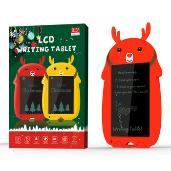 Лучший Рождественский подарок для детей, Стираемая доска для рисования, Портативный 8,5-дюймовый ЖК-планшет для письма