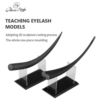 Модель для наращивания ресниц GLAMLASH Large с базовым дисплеем Обучающая демонстрация для начинающих