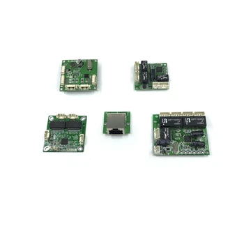 Модуль мини-PBCswitch, модуль OEM PBC, мини-размер 3/4/5 портов, сетевые коммутаторы, печатная плата, мини-модуль коммутатора Ethernet 10/100 Мбит/с