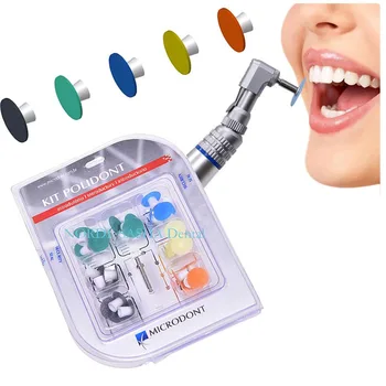 Набор полировальных дисков для стоматологических материалов Rainbow Priamry Kit Polidont с Крупной и мелкой Зернистостью для полировки Композитных Смол/Керамики