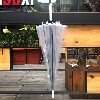 Прозрачный Японский Зонт Long Rain Большого размера Открытый Большой Походный Унисекс Ветрозащитный Портативный Зонт XXL Sombrilla Rain Gear