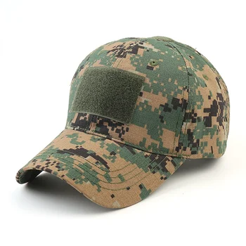 Тактическая армейская кепка, спортивная кепка в полоску, Дышащая камуфляжная кепка, Простая армейская камуфляжная кепка для охоты и кемпинга.