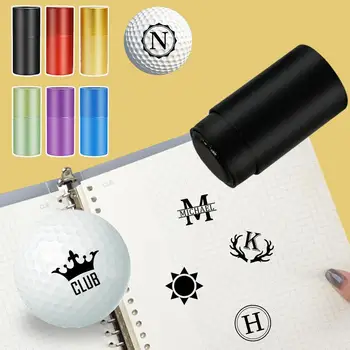 Штампы для мячей для гольфа, Маркер для мячей для гольфа, Персонализированный Трафарет для мячей для гольфа, Клевер, Череп, Штамп для мячей для гольфа, Выравнивание мячей для гольфа